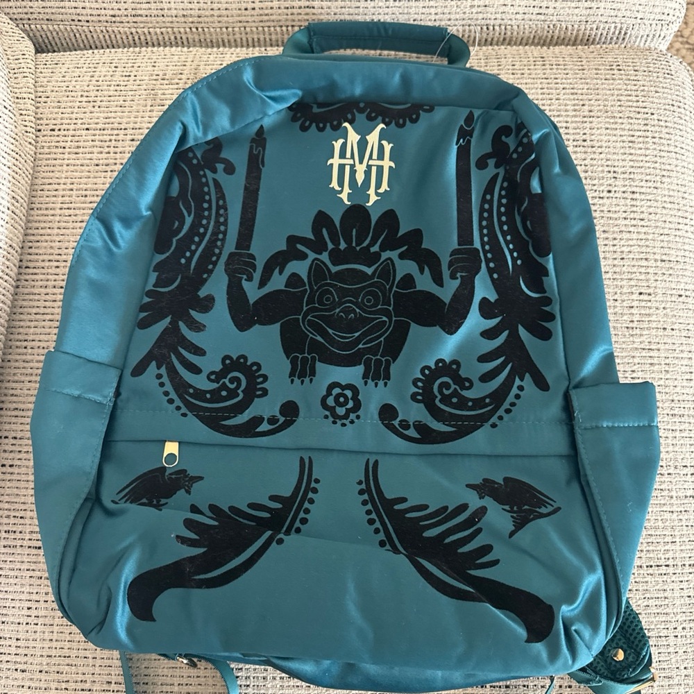 2024 The Haunted Mansion Backpack Gargoyle Lights Wallpaper Disney Parks